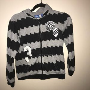 Boys Adidas hoodie size M gently worn